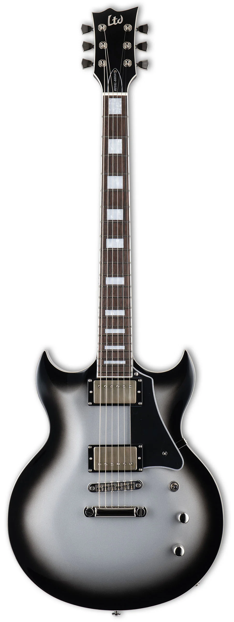 ESP LTD ROYAL SHIVA SSB BILL KELLIHER SIGNATURE GUITARRA ELECTRICA SILVER SUNBURST