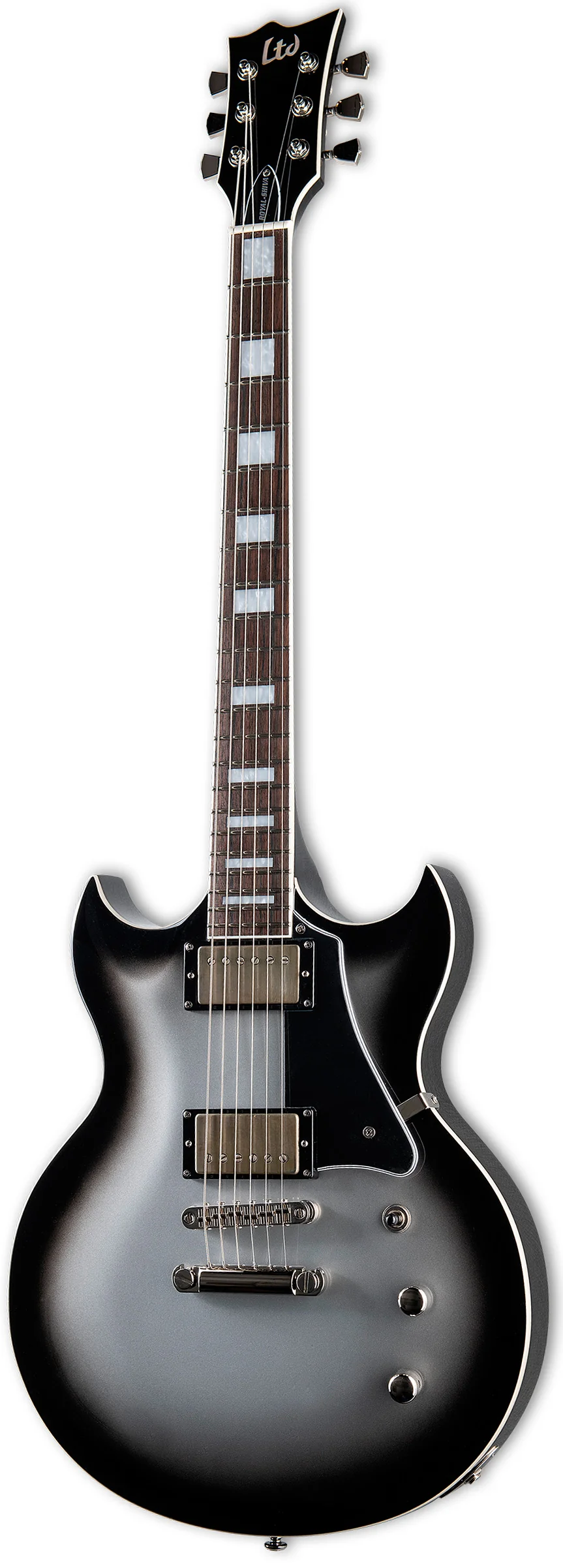 ESP LTD ROYAL SHIVA SSB BILL KELLIHER SIGNATURE GUITARRA ELECTRICA SILVER SUNBURST - Image 2