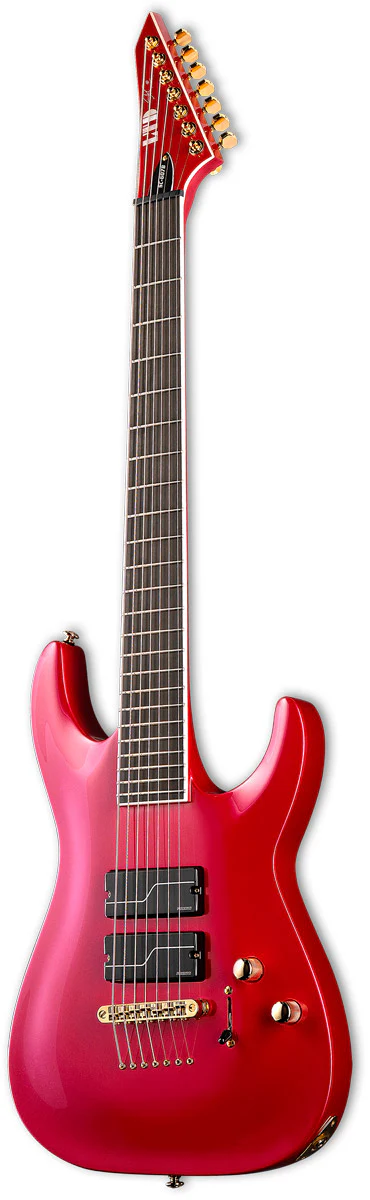 ESP LTD SC607 BARITONE M STEPHEN CARPENTER GUITARRA ELECTRICA 7 CUERDAS MAGENTA - Image 3