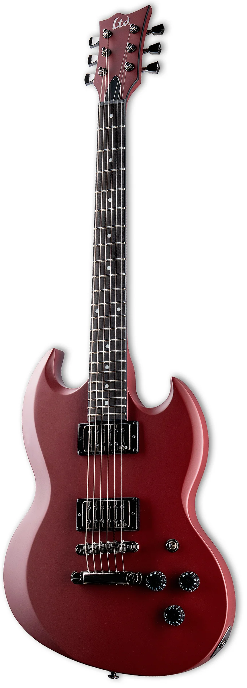 ESP LTD VOLSUNG OXS LARS FREDERIKSEN SIGNATURE GUITARRA ELECTRICA OXBLOOD SATIN - Image 2