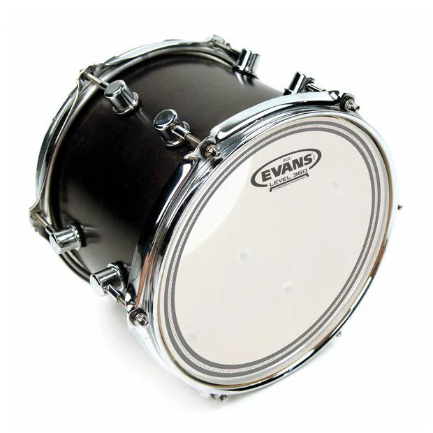 EVANS B12EC2S PARCHE TOM EC2 SST COATED 2 CAPAS BLANCO RUGOSO CON MUFFLE - 12 - Image 2