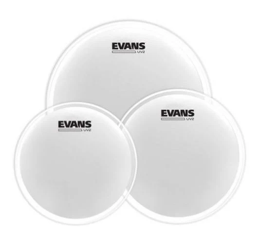 EVANS ETPUV2S STANDARD CURE COATED JUEGO DE PARCHES BATERIA - Image 2