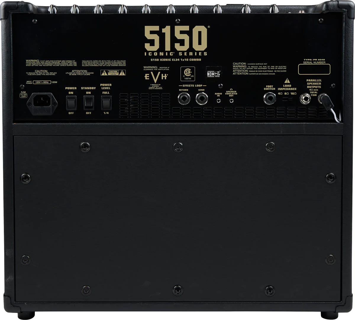 EVH 5150 15W EL34 1X10 ICONIC AMPLIFICADOR GUITARRA - Image 3