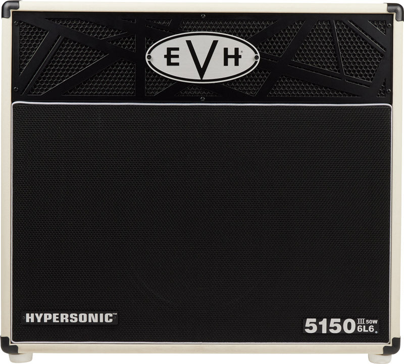 EVH 5150III HYPERSONIC 6L6 1X12 IV AMPLIFICADOR GUITARRA MARFIL