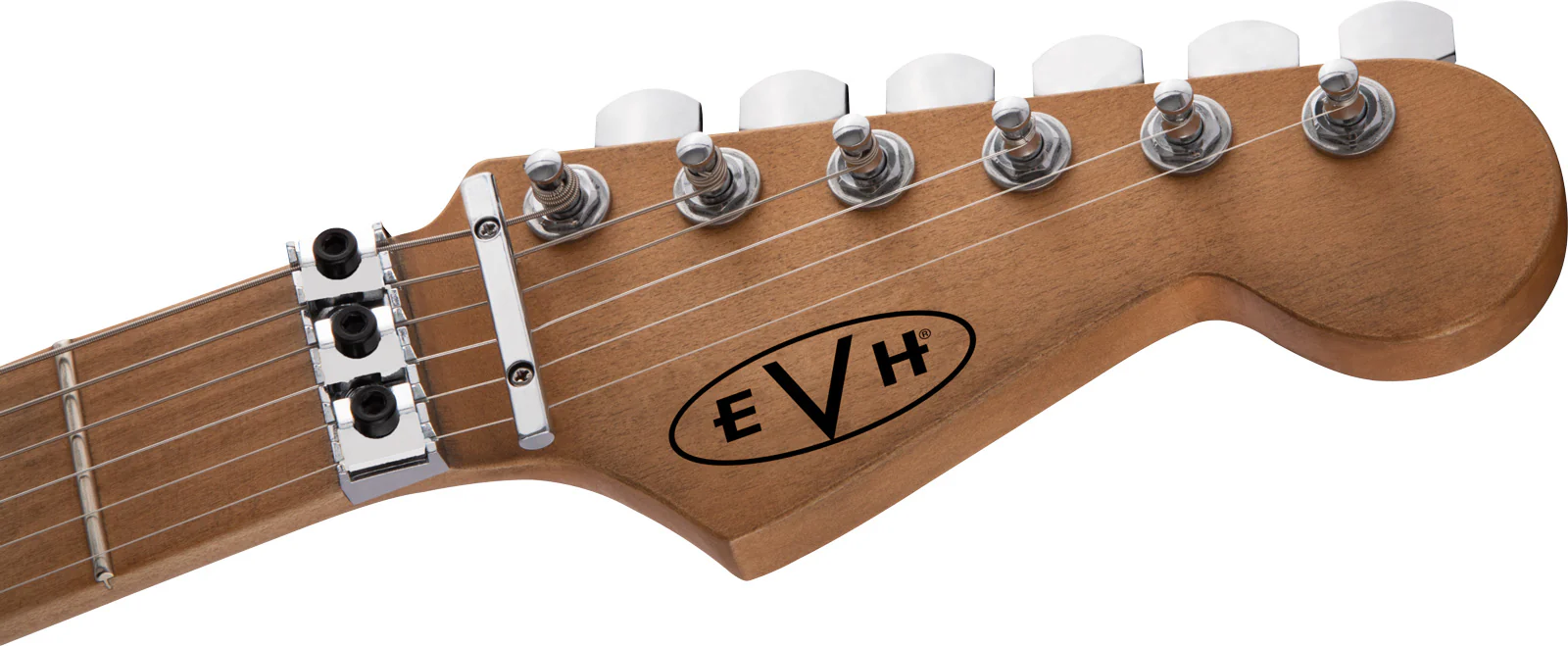 EVH FRANKESTEIN FRANKIE STRIPED SERIES MN GUITARRA ELECTRICA RED WITH BLACK STRIPES - Image 15
