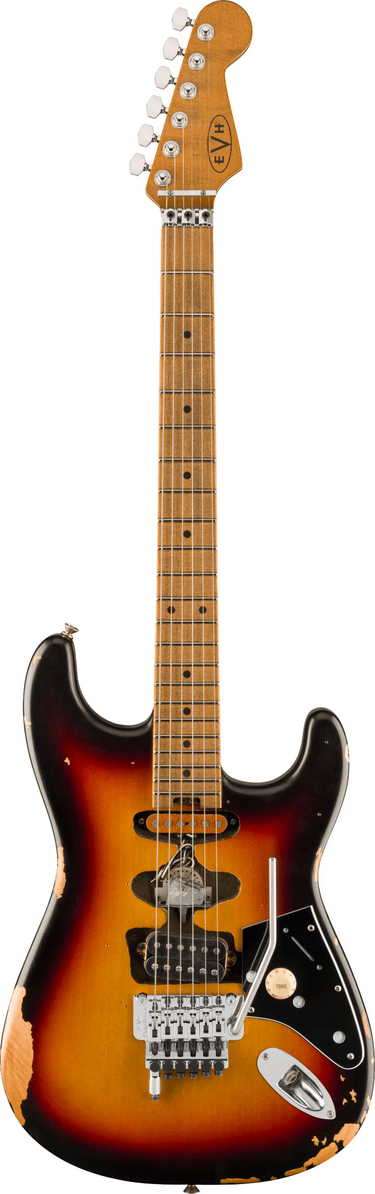 EVH LIMITED EDITION FRANKENSTEIN RELIC SERIES MN GUITARRA ELECTRICA VINTAGE SUNBURST