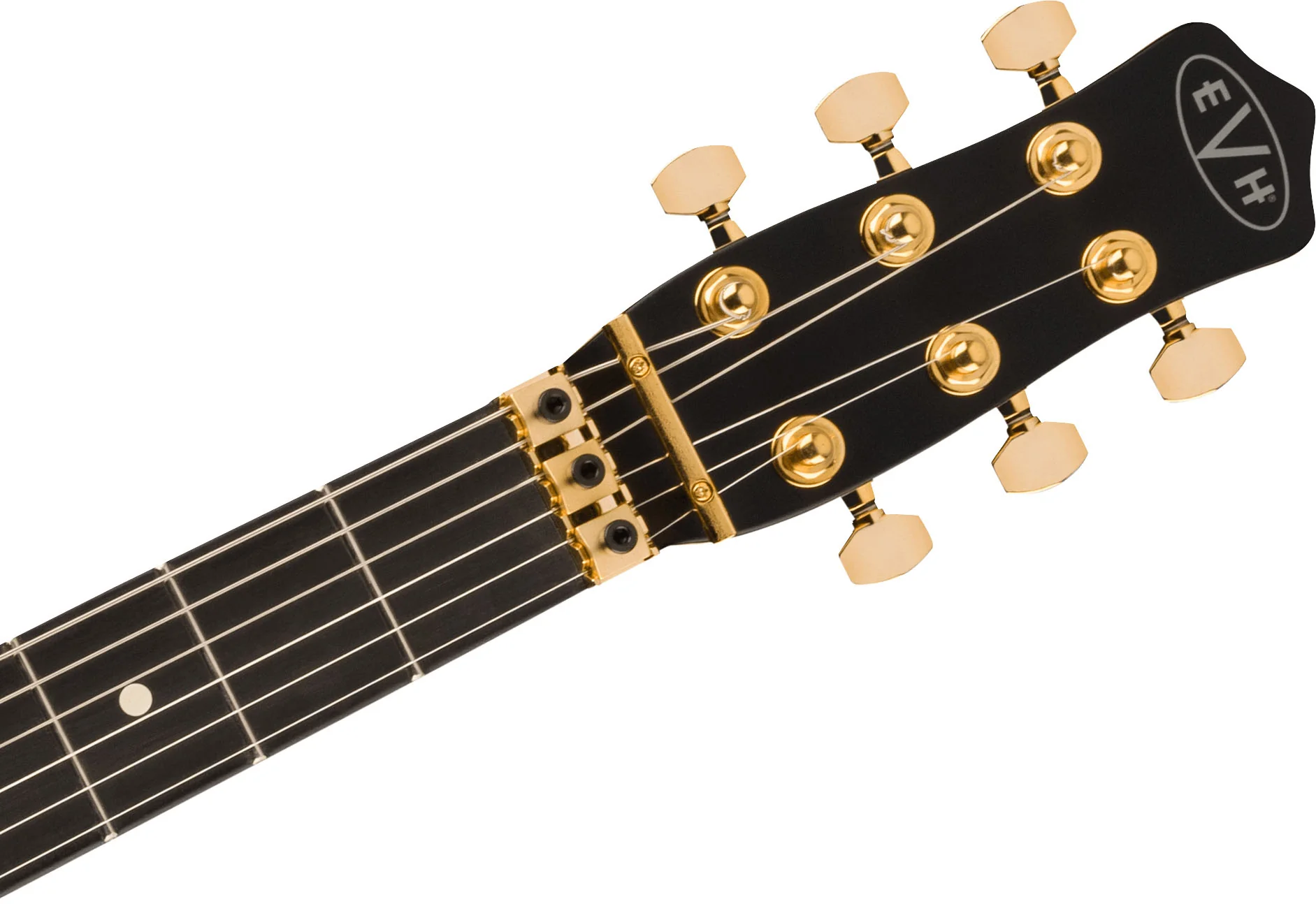 EVH LIMITED EDITION STAR EB GUITARRA ELECTRICA STEALTH BLACK WITH GOLD HARDWARE. - Image 5