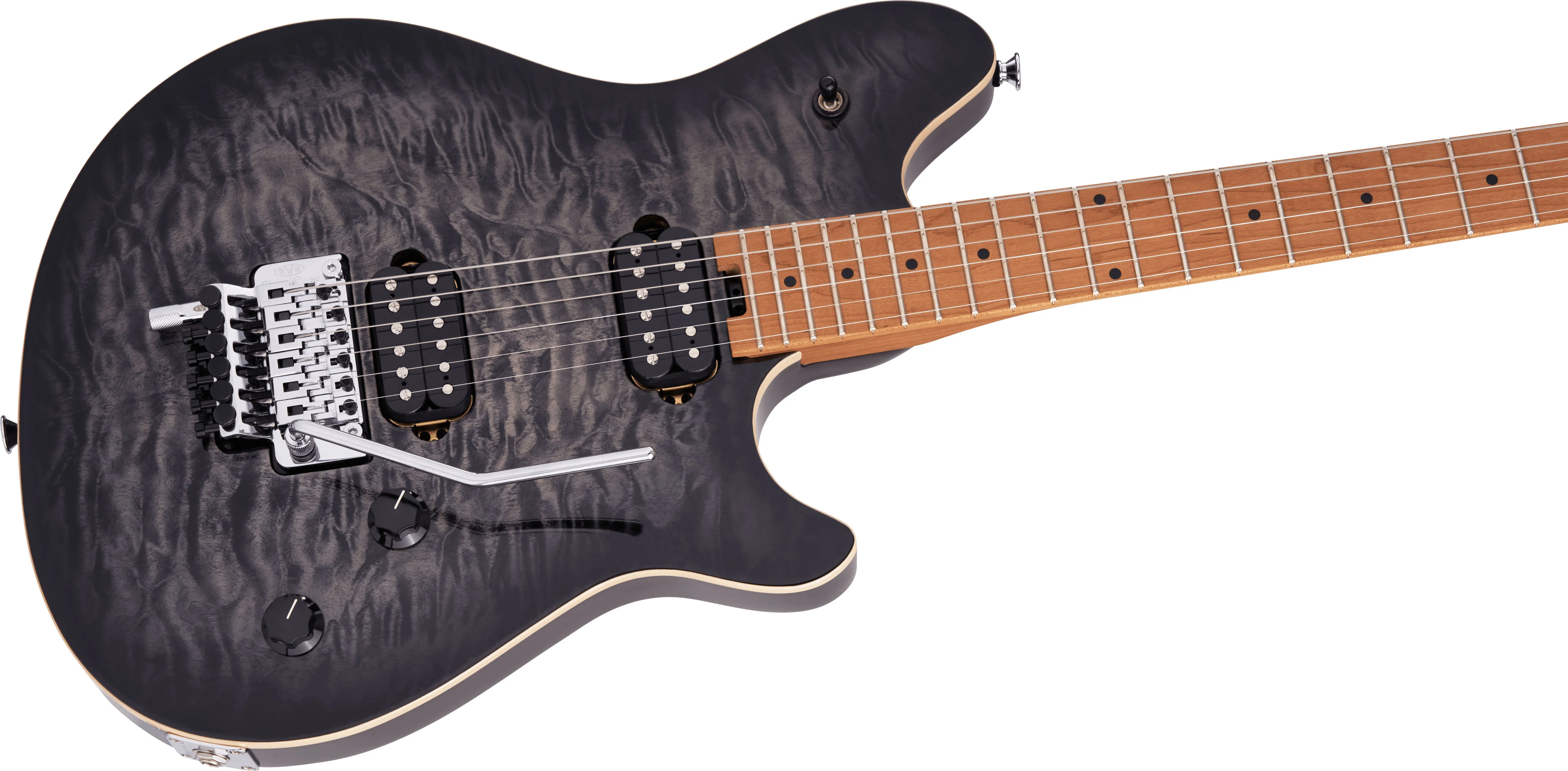 EVH WOLFGANG SPECIAL QM BAKED MN GUITARRA ELECTRICA CHARCOAL BURST - Image 5