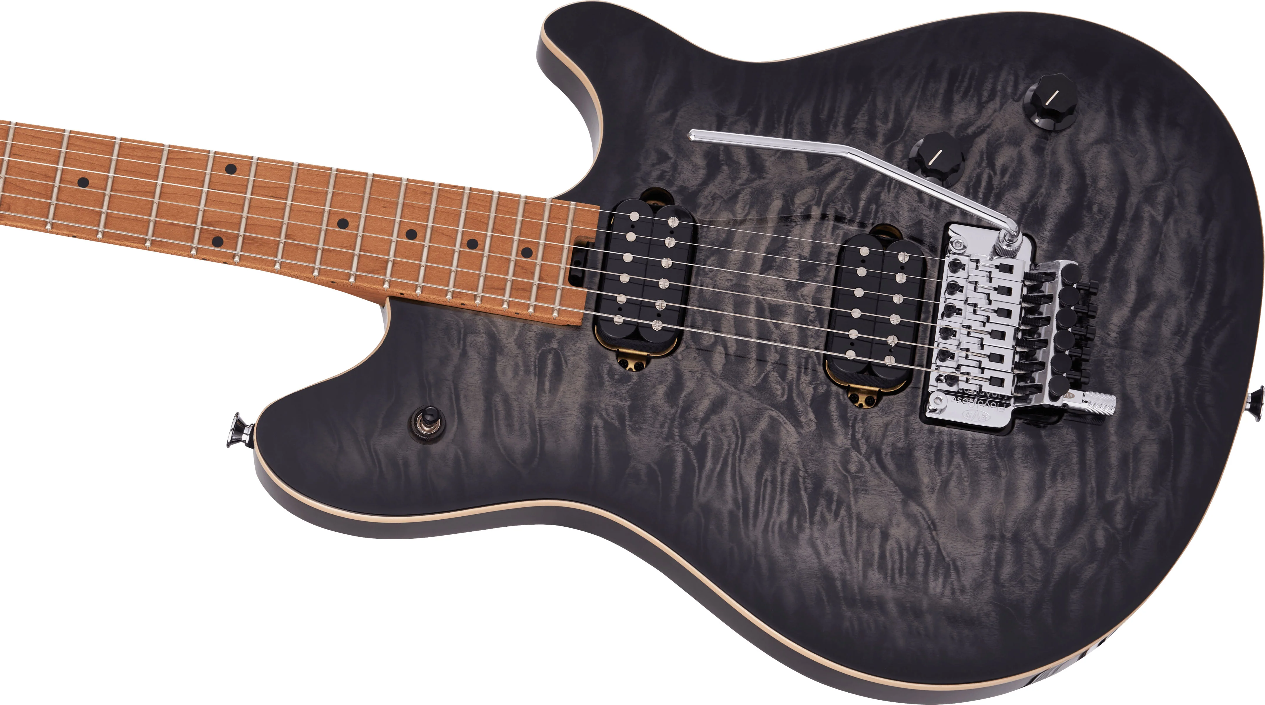 EVH WOLFGANG SPECIAL QM BAKED MN GUITARRA ELECTRICA CHARCOAL BURST - Image 6