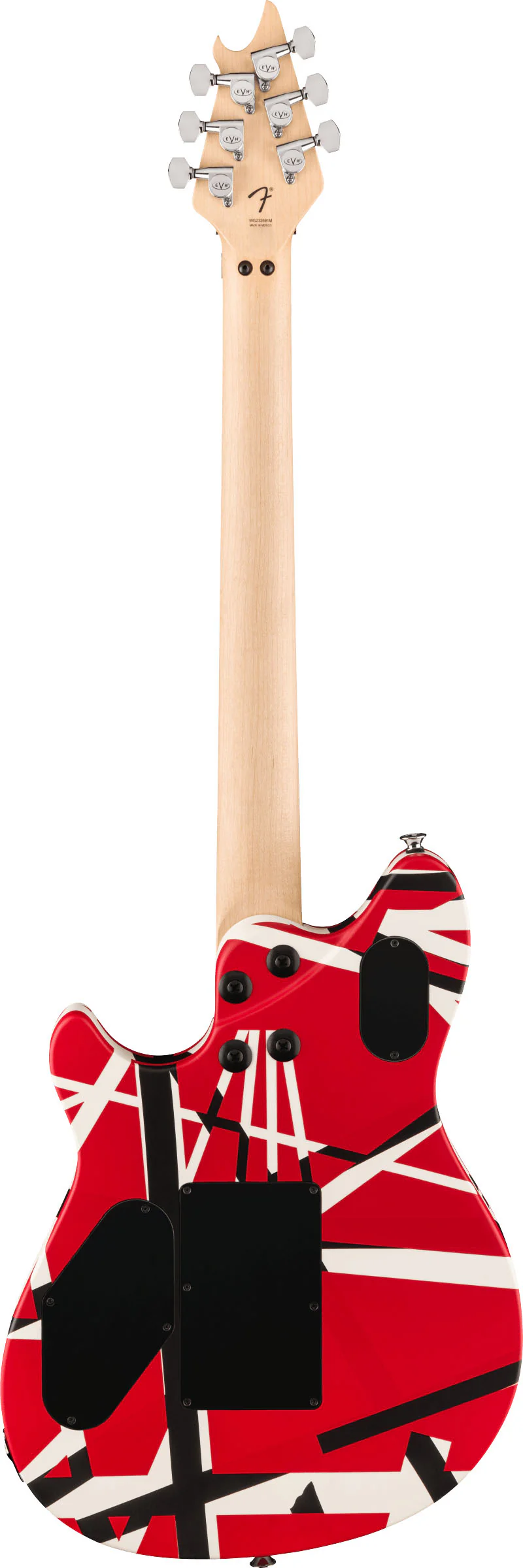 EVH WOLFGANG SPECIAL STRIPED EB GUITARRA ELECTRICA ROJO NEGRO BLANCO - Image 2