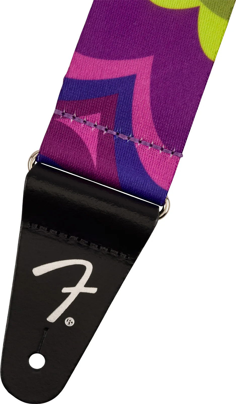 FENDER 0990639026 J MASCIS MAGENTA FLOWER STRAP CORREA GUITARRA. - Image 2