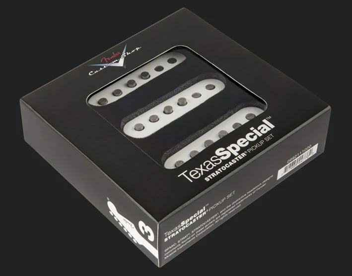 FENDER 0992111000 CUSTOM SHOP TEXAS SPECIAL STRATOCASTER SET PASTILLAS GUITARRA - Image 6