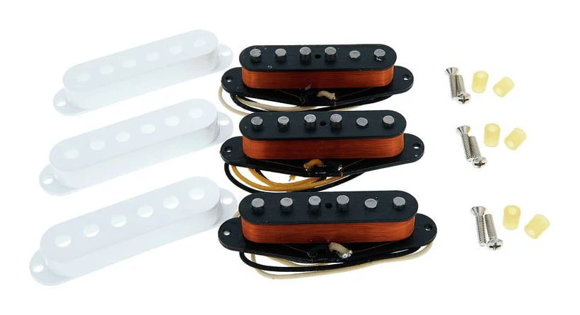 FENDER 0992113000 CUSTOM SHOP FAT 50 STRATOCASTER PICKUPS SET PASTILLAS GUITARRA - Image 3