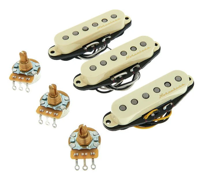 FENDER 0992115000 VINTAGE NOISELESS STRATOCASTER PICKUPS SET PASTILLAS GUITARRA - Image 5