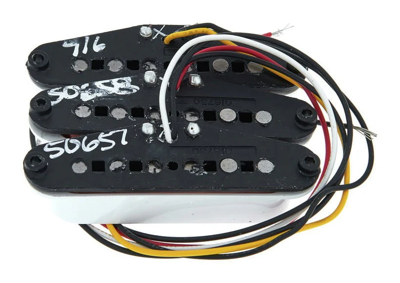 FENDER 0992131000 TEX-MEX STRATOCASTER PICKUPS SET PASTILLAS GUITARRA - Image 3