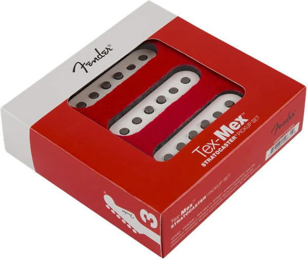 FENDER 0992131000 TEX-MEX STRATOCASTER PICKUPS SET PASTILLAS GUITARRA - Image 5