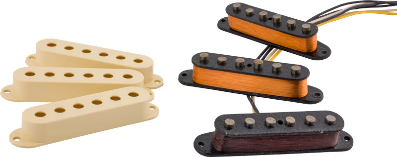 FENDER 0992163000 CUSTOM SHOP ANCHO POBLANO STRATOCASTER SET PASTILLAS GUITARRA - Image 3