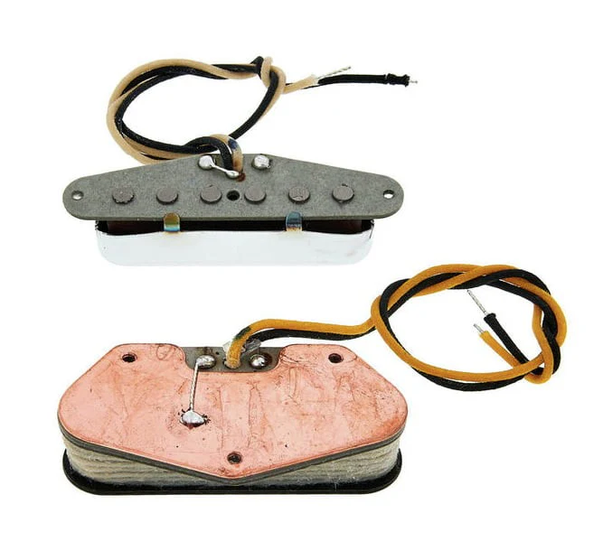 FENDER 0992234000 PURE VINTAGE 64 TELECASTER PICKUPS SET PASTILLAS GUITARRA - Image 3