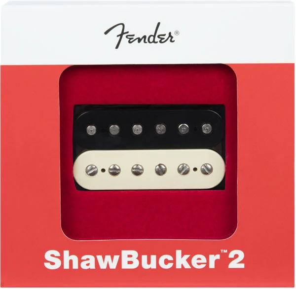 FENDER 0992249002 SHAWBUCKER 2 ZEBRA HUMBUCKER PASTILLA PUENTE GUITARRA - Image 5