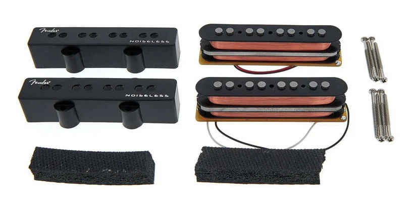 FENDER 0992262000 GEN4 NOISELESS JAZZ BASS PICKUPS SET PASTILLAS BAJO - Image 4