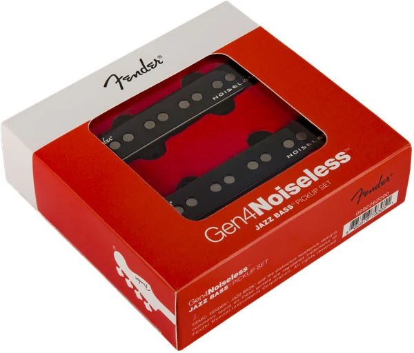 FENDER 0992262000 GEN4 NOISELESS JAZZ BASS PICKUPS SET PASTILLAS BAJO - Image 5
