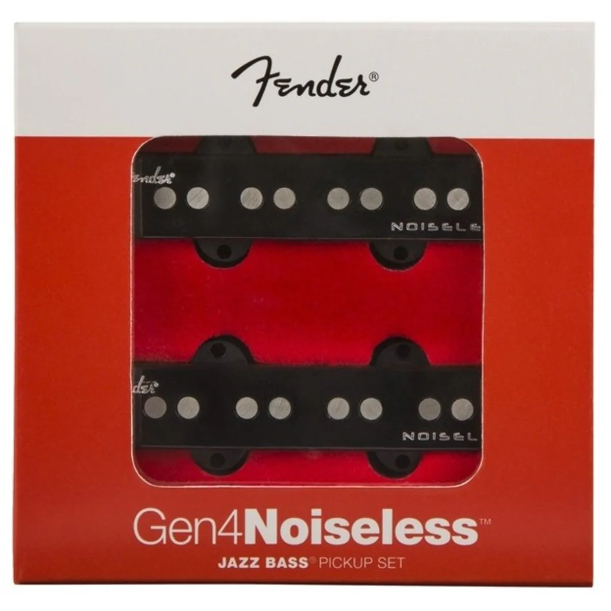 FENDER 0992262000 GEN4 NOISELESS JAZZ BASS PICKUPS SET PASTILLAS BAJO - Image 6
