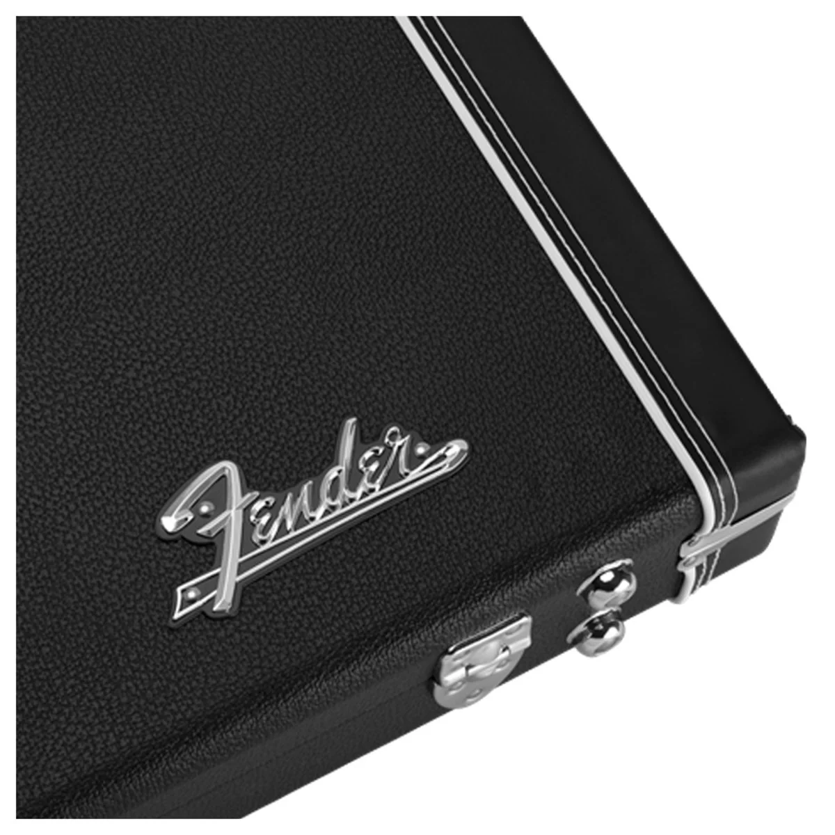 FENDER 0996106306 CLASSIC SERIES WOOD CASE STRAT TELE ESTUCHE GUITARRA NEGRO - Image 5