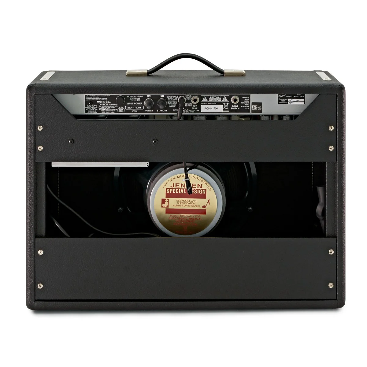 FENDER 65 DELUXE REVERB AMPLIFICADOR GUITARRA - Image 5