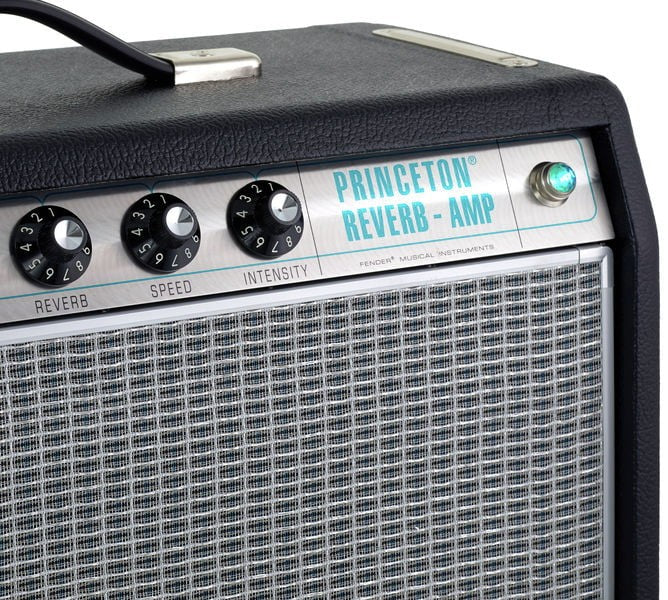 FENDER 68 CUSTOM PRINCETON REVERB AMPLIFICADOR GUITARRA - Image 4