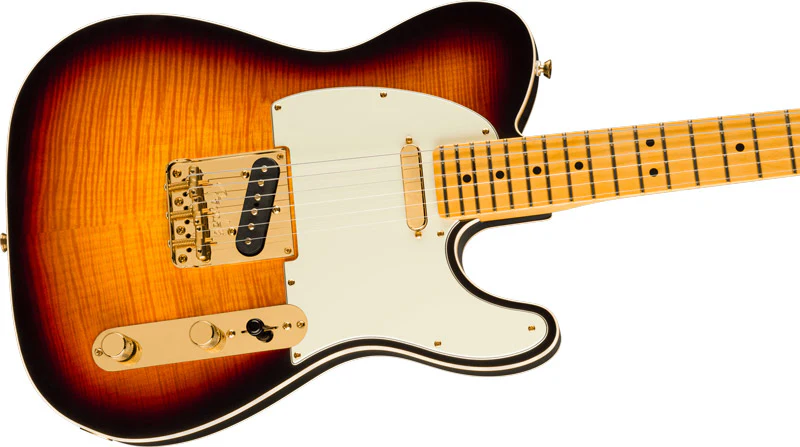 FENDER 75TH ANN AMERICAN PRO CUSTOM TELECASTER MN GUITARRA ELECTRICA 2 COLORES SUNBURST - Image 3