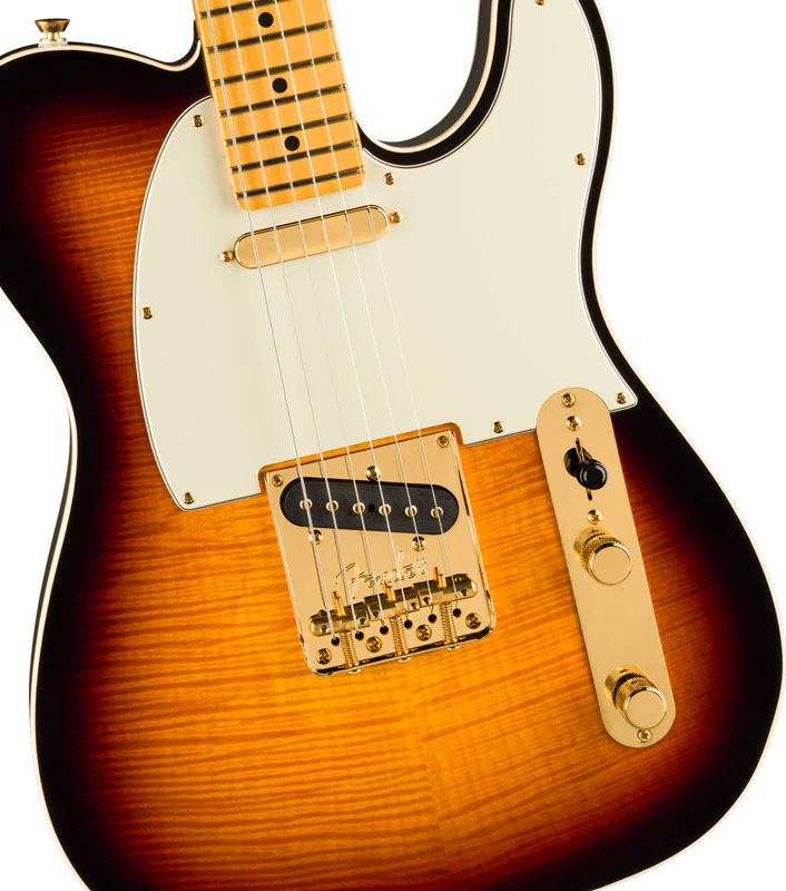 FENDER 75TH ANN AMERICAN PRO CUSTOM TELECASTER MN GUITARRA ELECTRICA 2 COLORES SUNBURST - Image 4