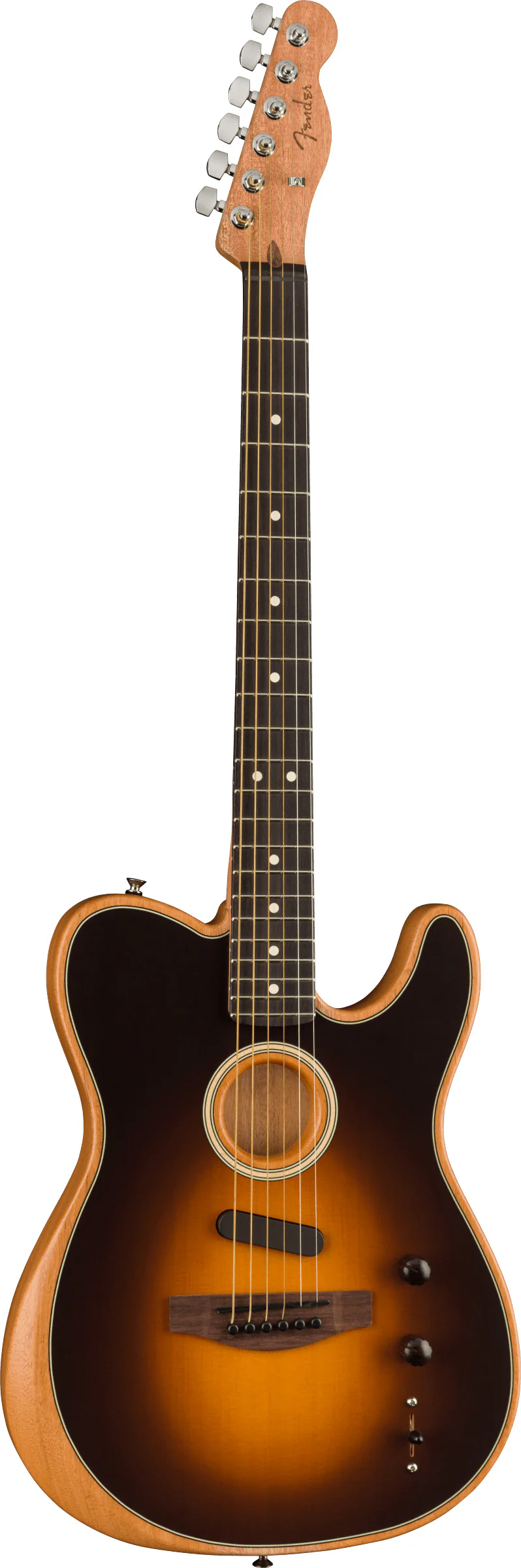 FENDER ACOUSTASONIC PLAYER TELECASTER RW GUITARRA ELECTROACUSTICA SHADOW BURST - Image 2
