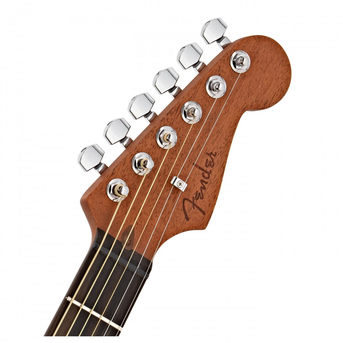 FENDER AMERICAN ACOUSTASONIC JAZZMASTER GUITARRA ELECTROACUSTICA TOBACCO SUNBURST. - Image 13