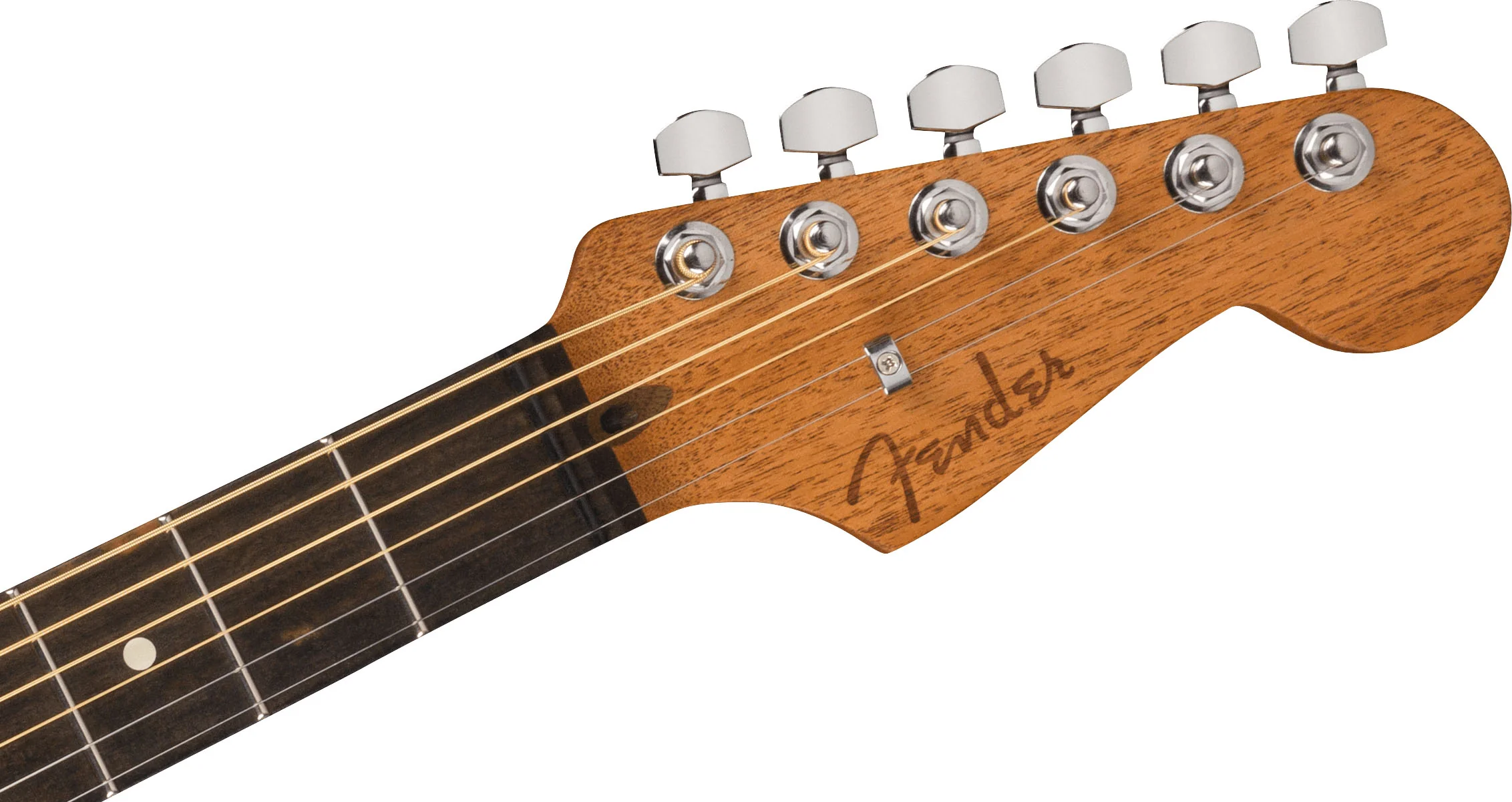 FENDER AMERICAN ACOUSTASONIC JAZZMASTER MAHOGANY GUITARRA ELECTROACUSTICA NATURAL - Image 5