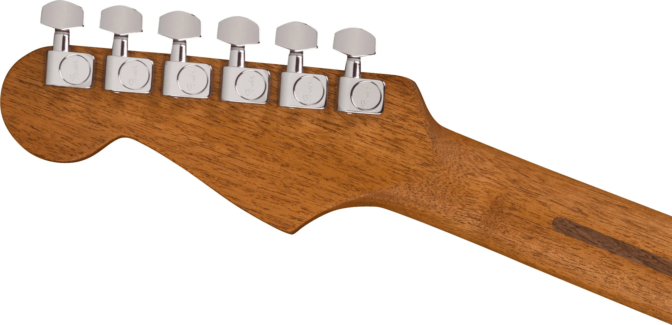 FENDER AMERICAN ACOUSTASONIC JAZZMASTER MAHOGANY GUITARRA ELECTROACUSTICA NATURAL - Image 6