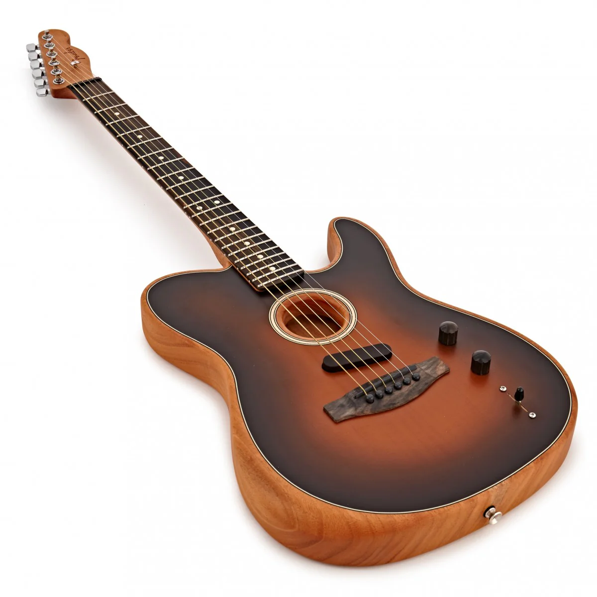 FENDER AMERICAN ACOUSTASONIC TELECASTER GUITARRA ELECTROACUSTICA SUNBURST - Image 9