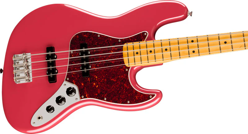 FENDER AMERICAN PROFESSIONAL CLASSIC JAZZ BASS MN BAJO ELECTRICO FADED DAKOTA RED - Image 3