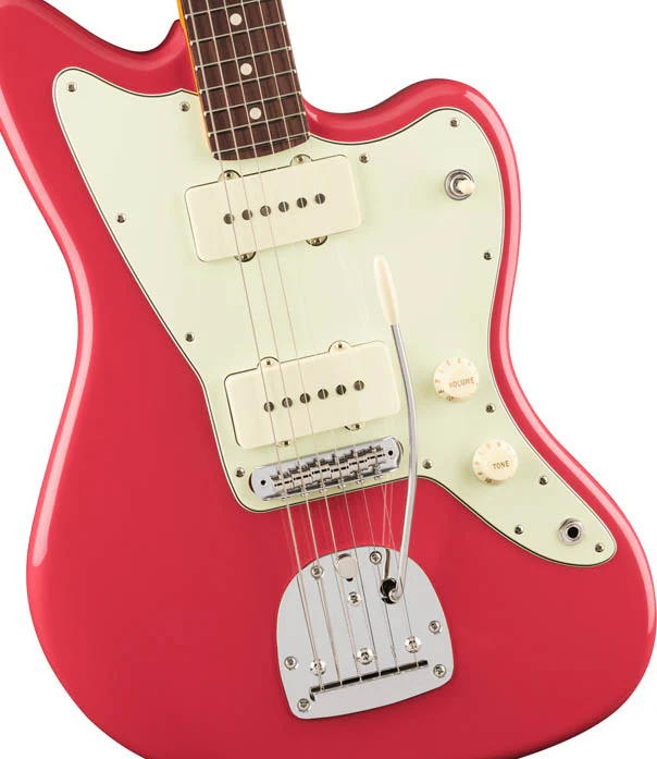 FENDER AMERICAN PROFESSIONAL CLASSIC JAZZMASTER RW GUITARRA ELECTRICA FADED DAKOTA RED - Image 3
