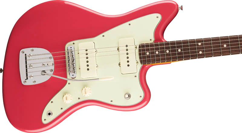 FENDER AMERICAN PROFESSIONAL CLASSIC JAZZMASTER RW GUITARRA ELECTRICA FADED DAKOTA RED - Image 4