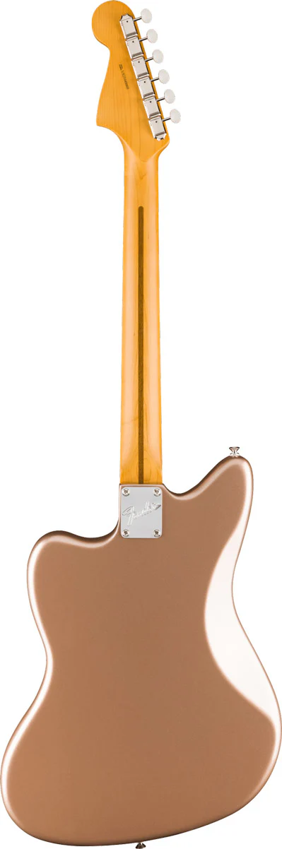 FENDER AMERICAN PROFESSIONAL CLASSIC JAZZMASTER RW GUITARRA ELECTRICA FADED FIREMIST GOLD - Image 2