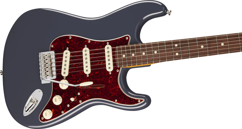 FENDER AMERICAN PROFESSIONAL CLASSIC STRATOCASTER RW GUITARRA ELECTRICA FADED BLACK - Image 3
