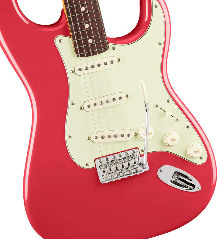 FENDER AMERICAN PROFESSIONAL CLASSIC STRATOCASTER RW GUITARRA ELECTRICA FADED DAKOTA RED - Image 3