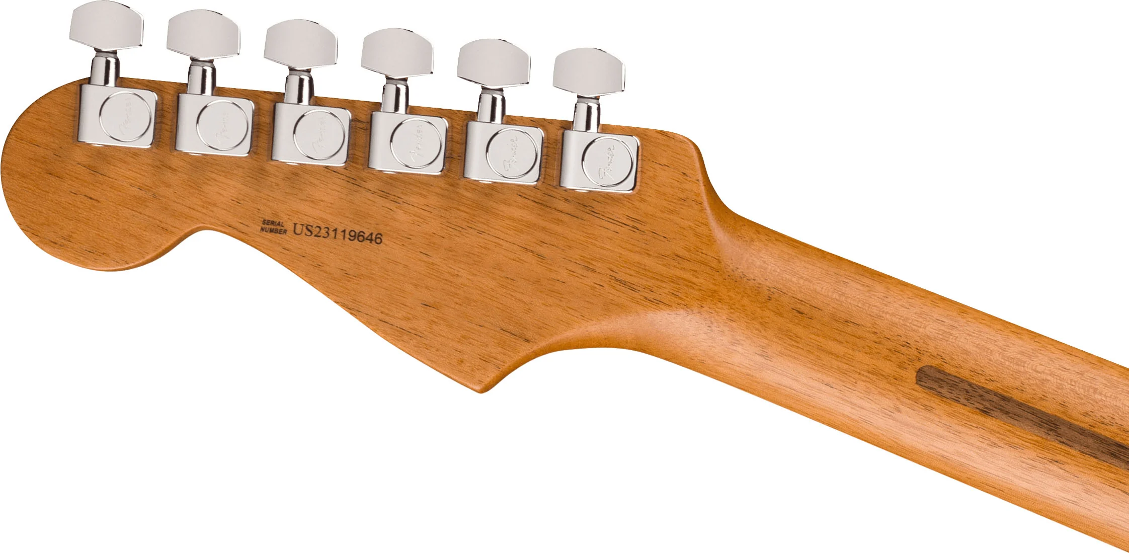 FENDER AMERICAN PROFESSIONAL II STRATOCASTER MAH HH RW GUITARRA ELECTRICA CRIMSON TRANSPARENT - Image 6
