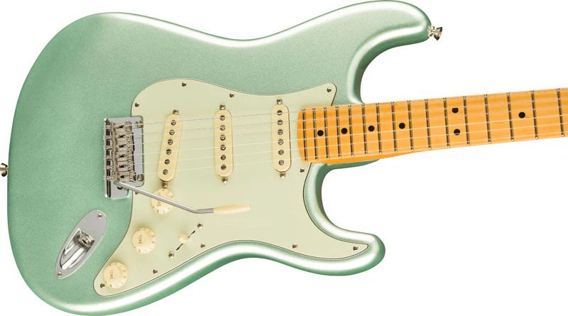 FENDER AMERICAN PROFESSIONAL II STRATOCASTER MN GUITARRA ELECTRICA MYSTIC SURF GREEN - Image 3