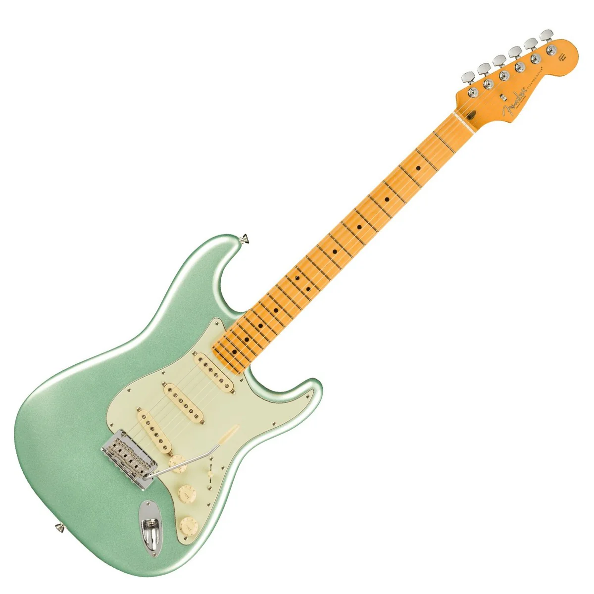 FENDER AMERICAN PROFESSIONAL II STRATOCASTER MN GUITARRA ELECTRICA MYSTIC SURF GREEN - Image 6