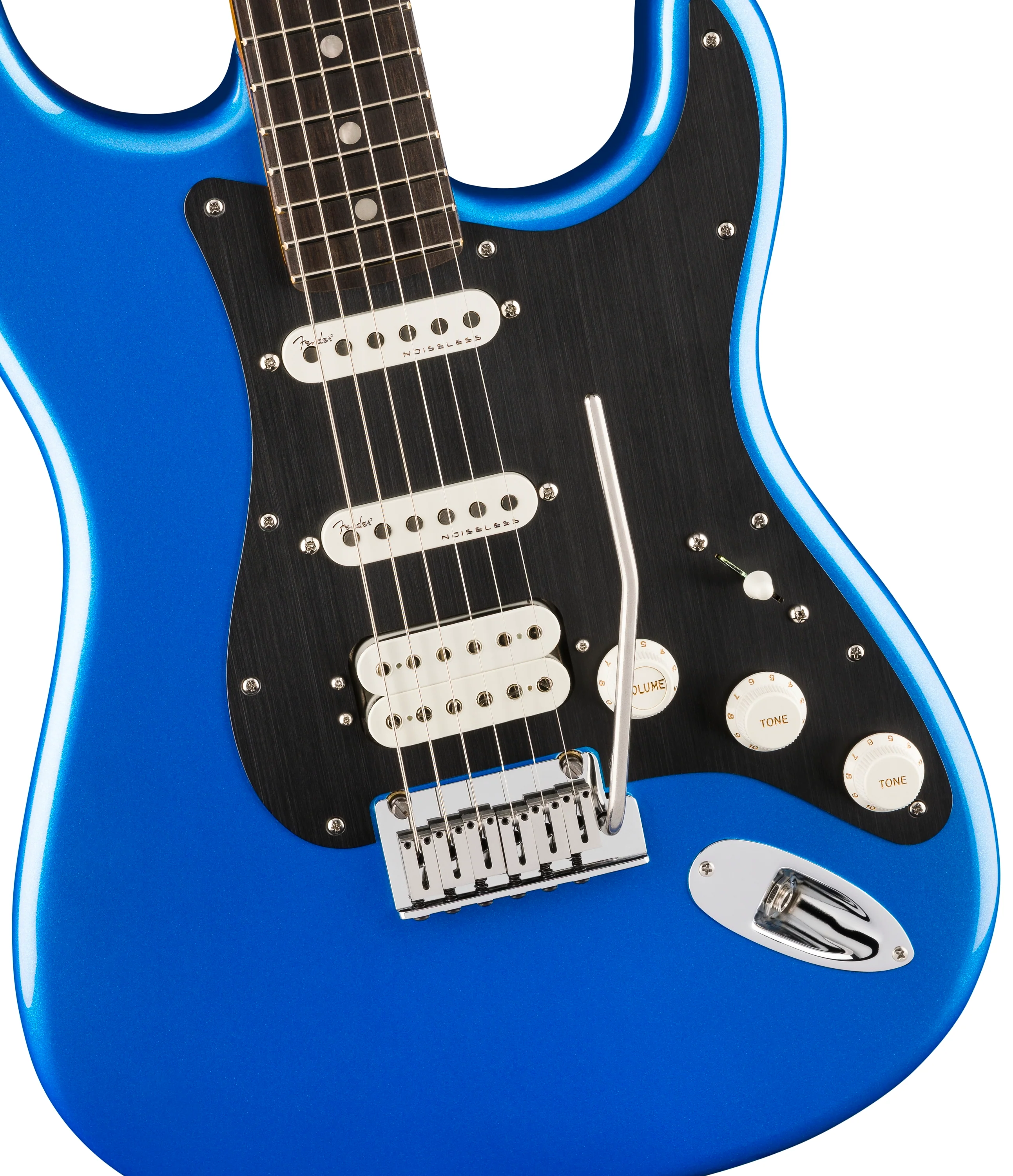 FENDER AMERICAN ULTRA II STRATOCASTER HSS EB GUITARRA ELECTRICA NOBLE BLUE - Image 4