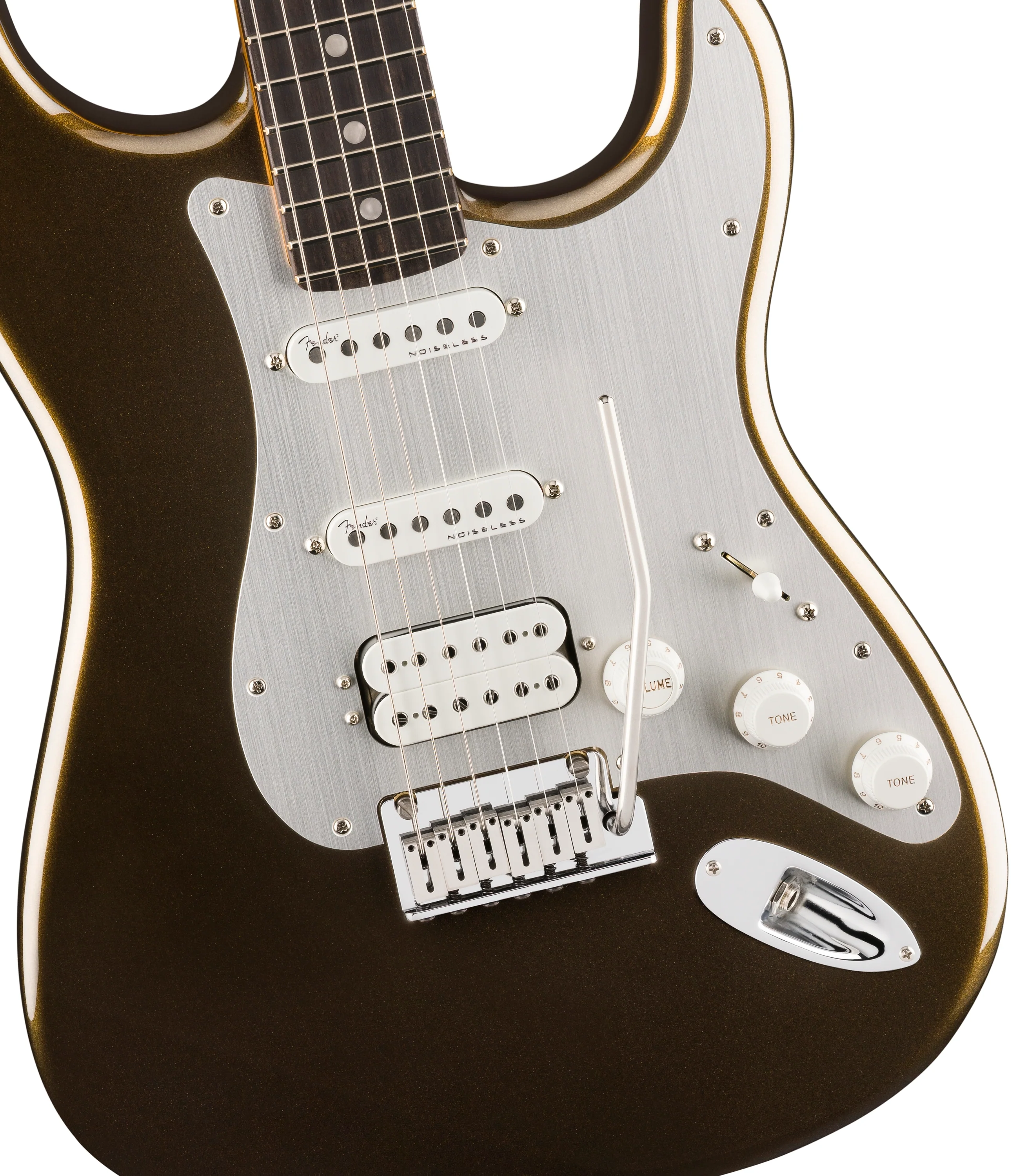 FENDER AMERICAN ULTRA II STRATOCASTER HSS EB GUITARRA ELECTRICA TEXAS TEA - Image 4