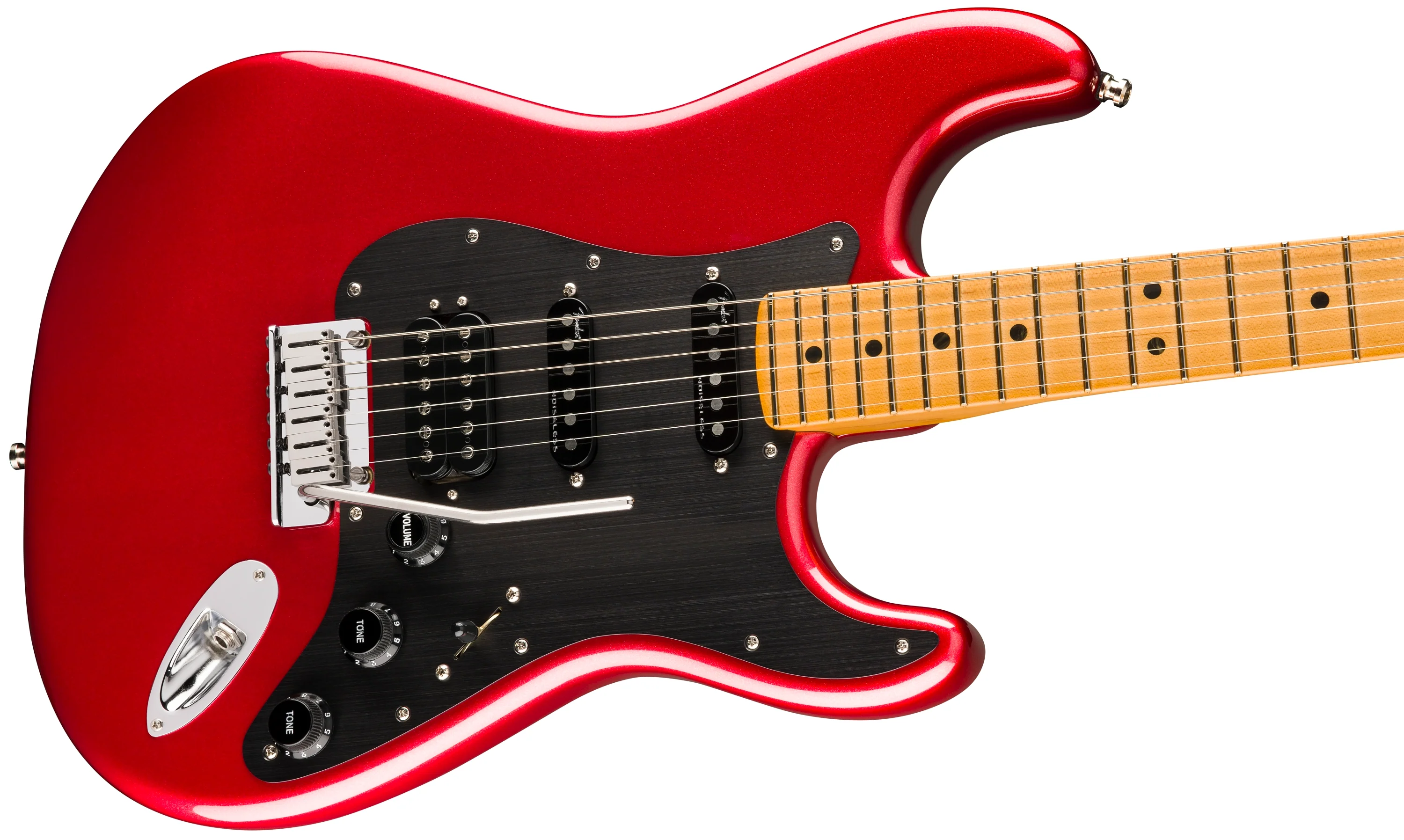FENDER AMERICAN ULTRA II STRATOCASTER HSS MN GUITARRA ELECTRICA SINISTER RED - Image 3