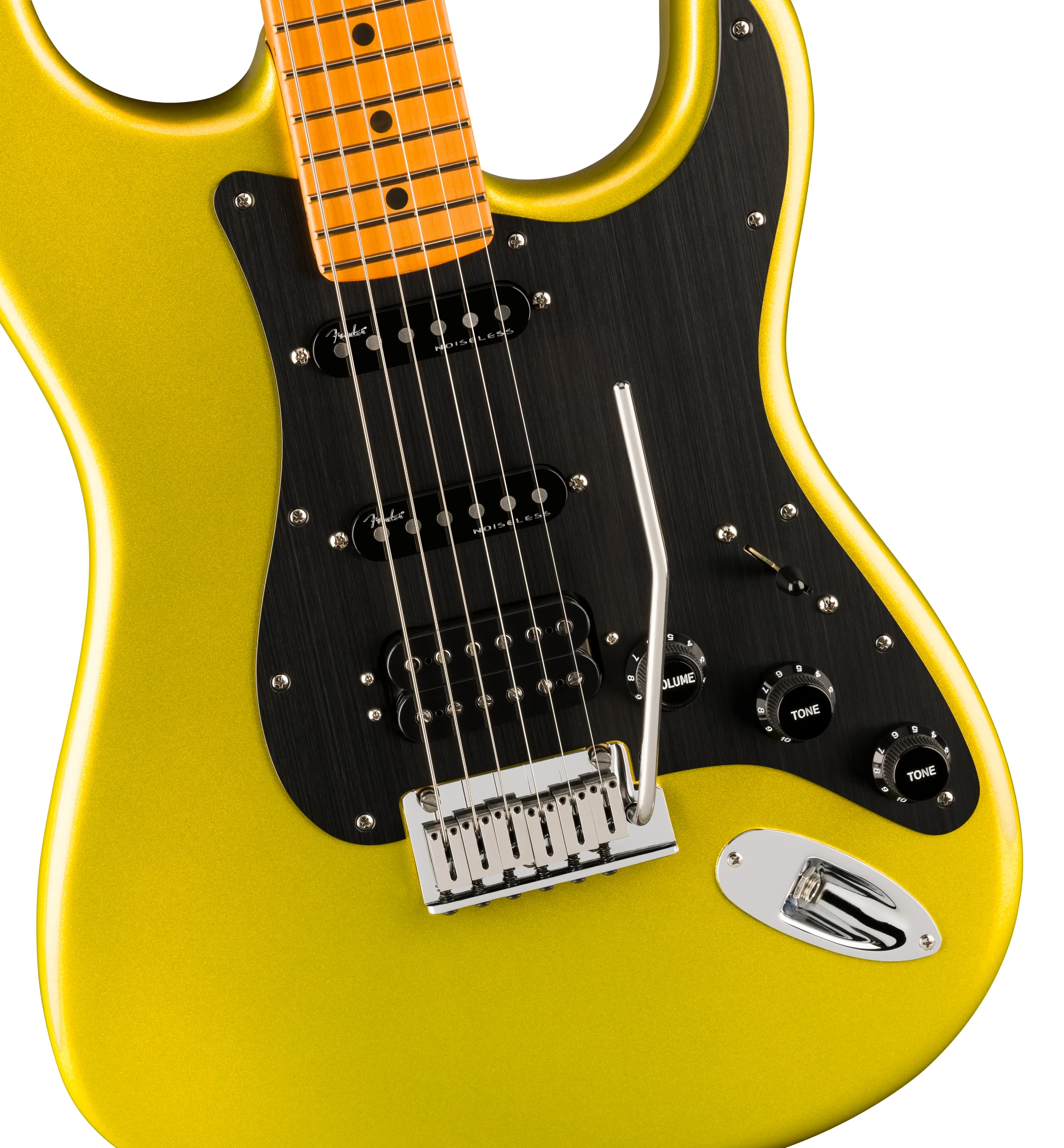 FENDER AMERICAN ULTRA II STRATOCASTER HSS MN GUITARRA ELECTRICA SOLAR FLARE - Image 4