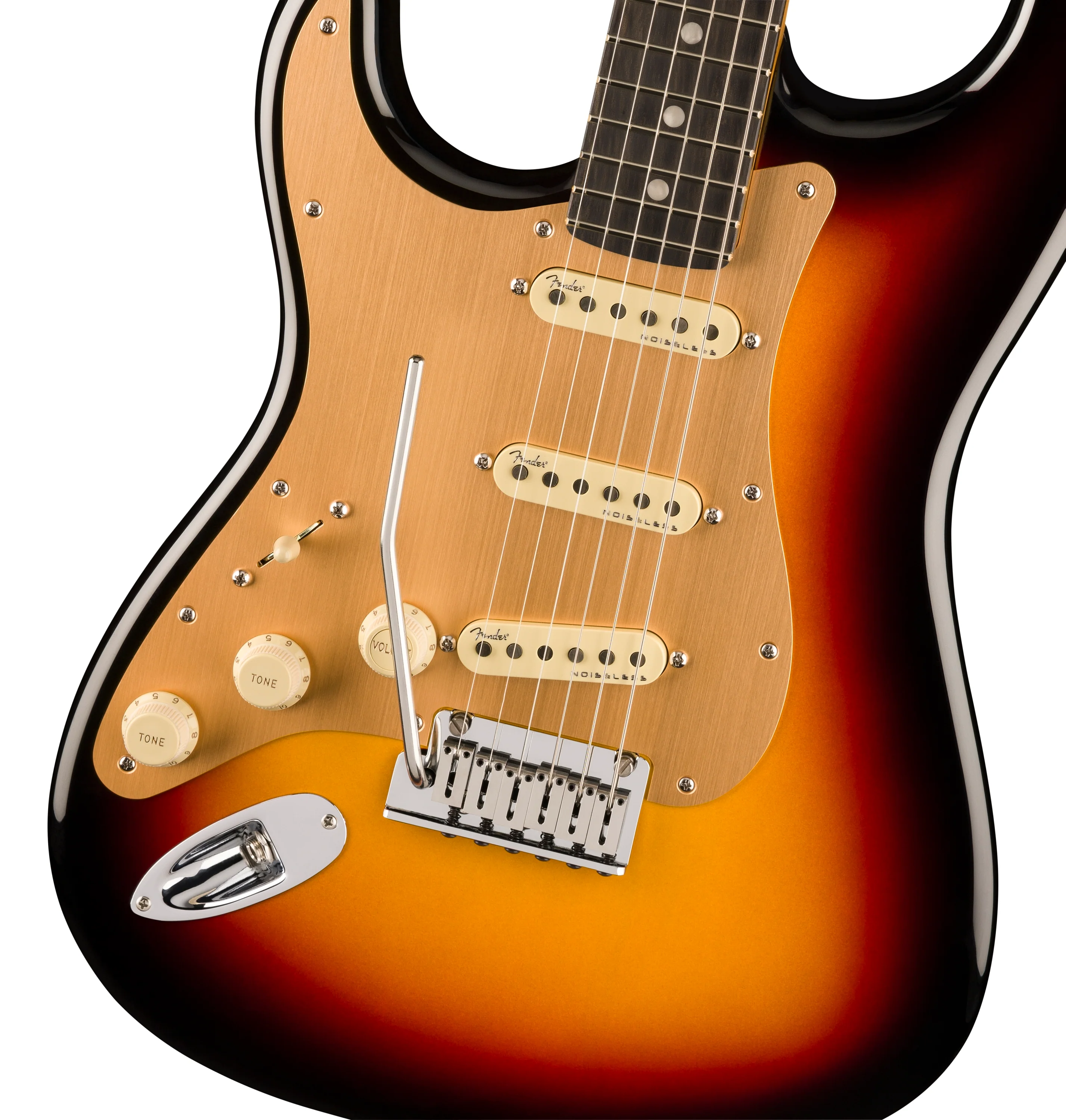 FENDER AMERICAN ULTRA II STRATOCASTER LH EB GUITARRA ELECTRICA PARA ZURDOS ULTRABURST - Image 4